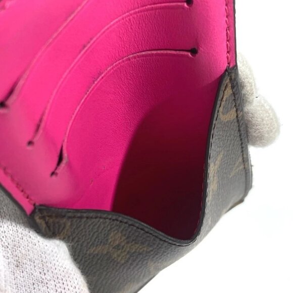 LOUIS VUITTON M82912 Monogram Coin card holder Compact Wallet Card Case purse - Picture 9 of 16